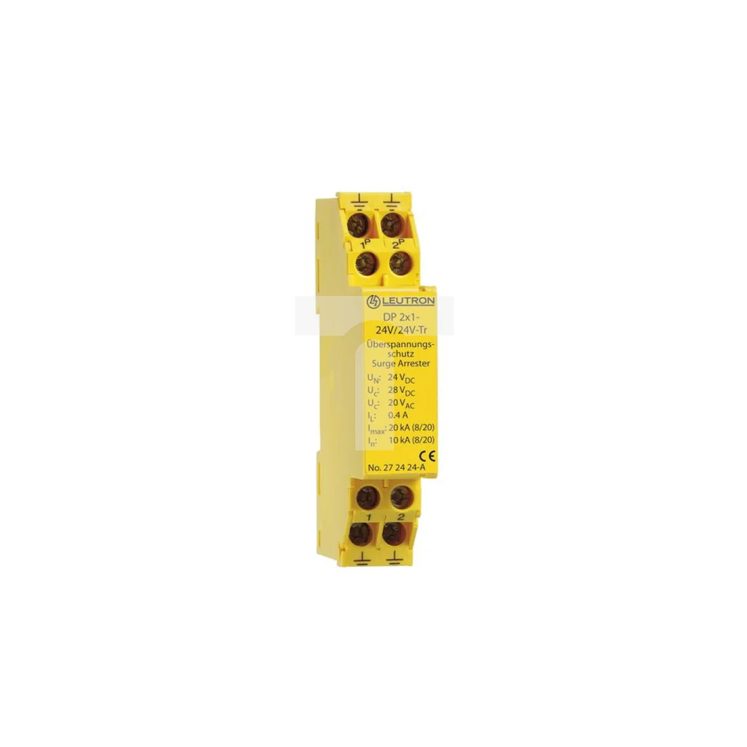 Ogranicznik przepięć Leutron DP DP 2x1-24V/24V-Tr 272 424