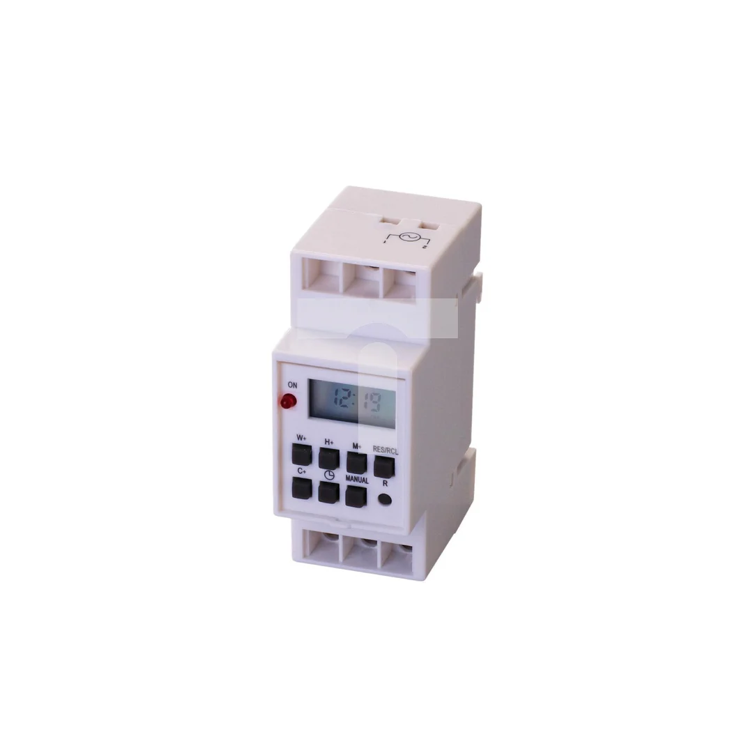 Programator czasowy cyfrowy 16A 7-dniowy EPC7D