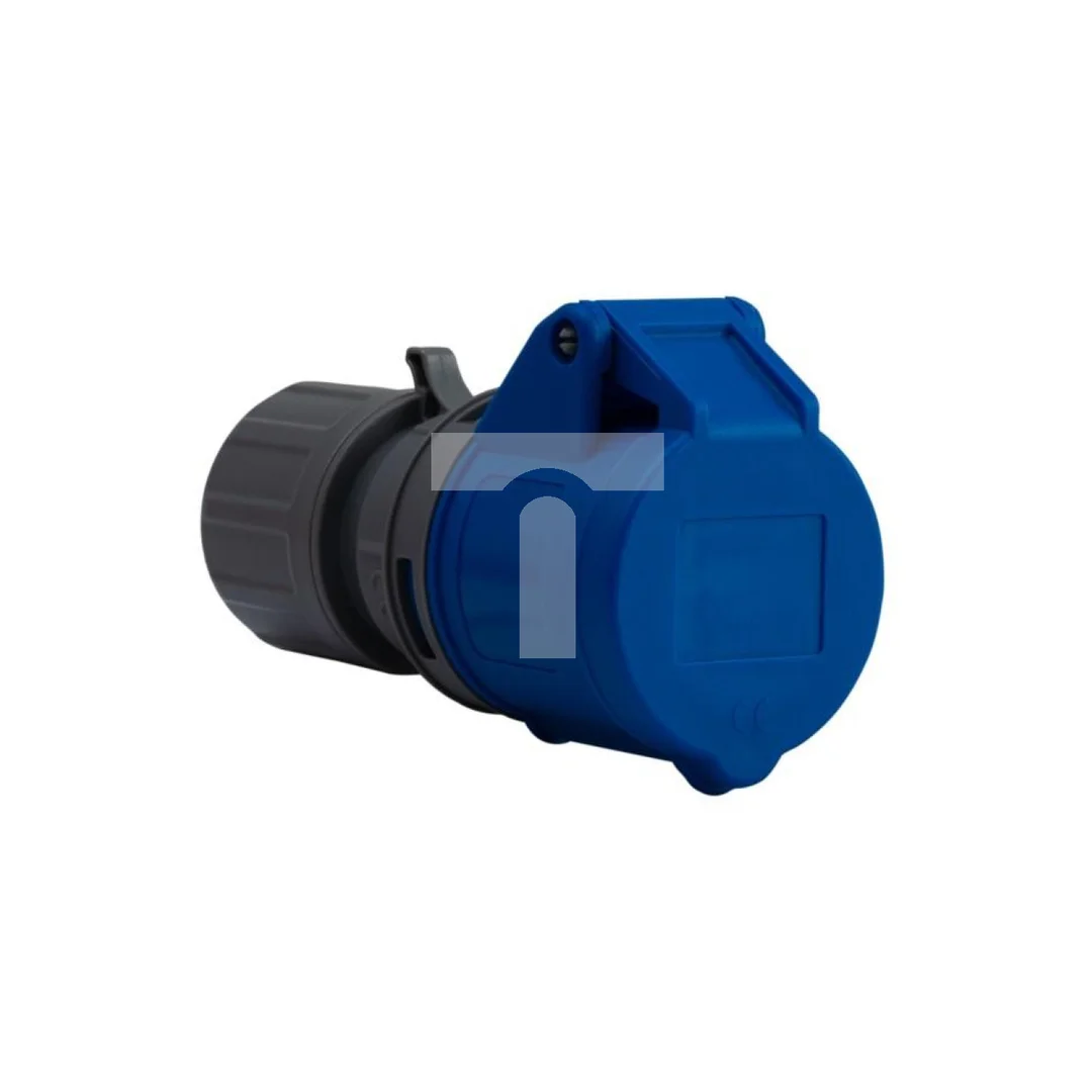 Gniazdo przemysłowe-przenośne 16A 3p 200V-250V /FE/ IP44
