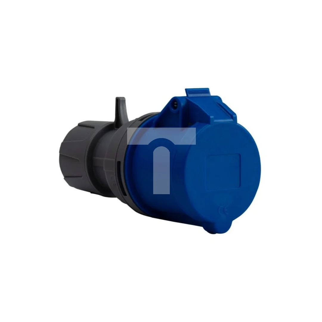 Gniazdo przemysłowe - przenośne 32A 3p 200V-250V /FE/ IP44
