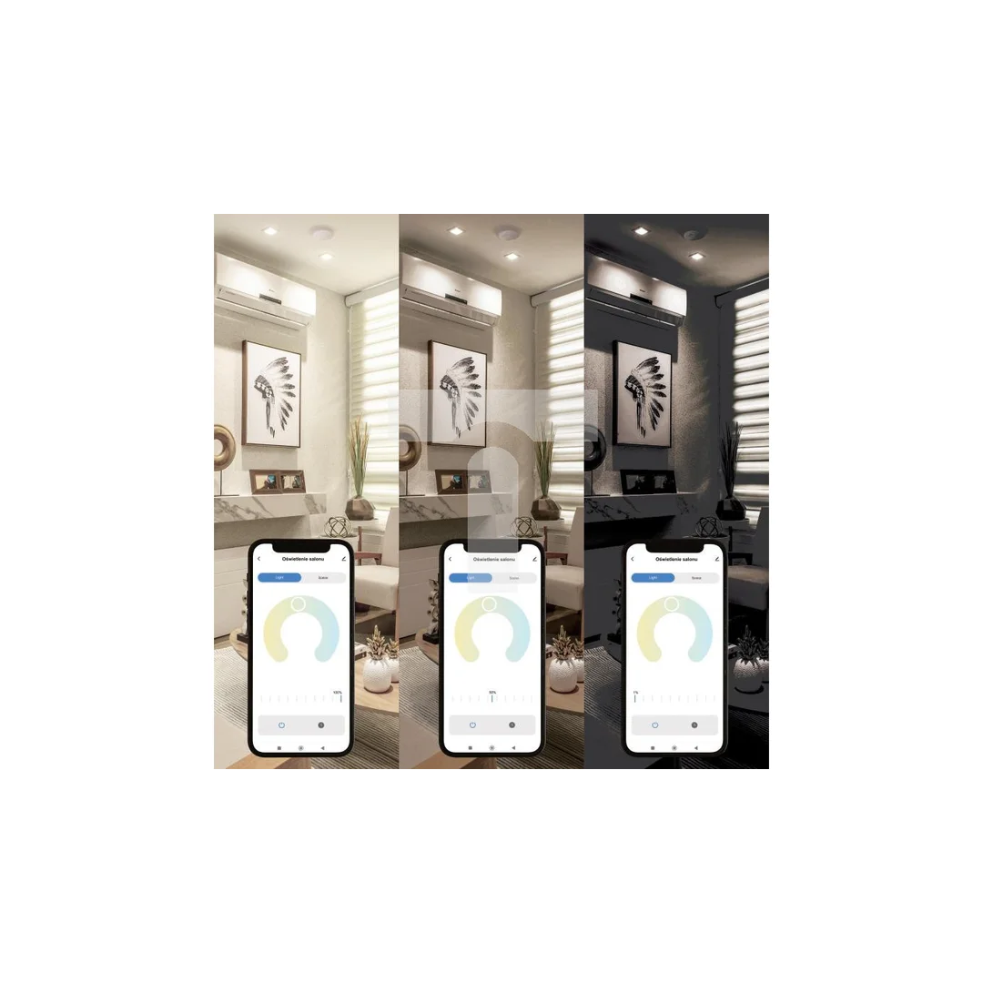 Żarówka LED ES111-AP GU10 10W LED WiFi CCT