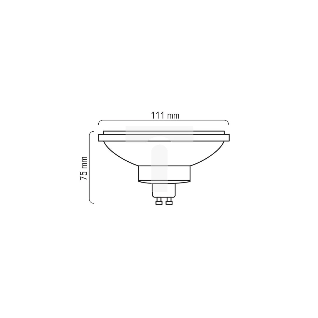 Żarówka LED ES111-AP GU10 10W LED WiFi CCT