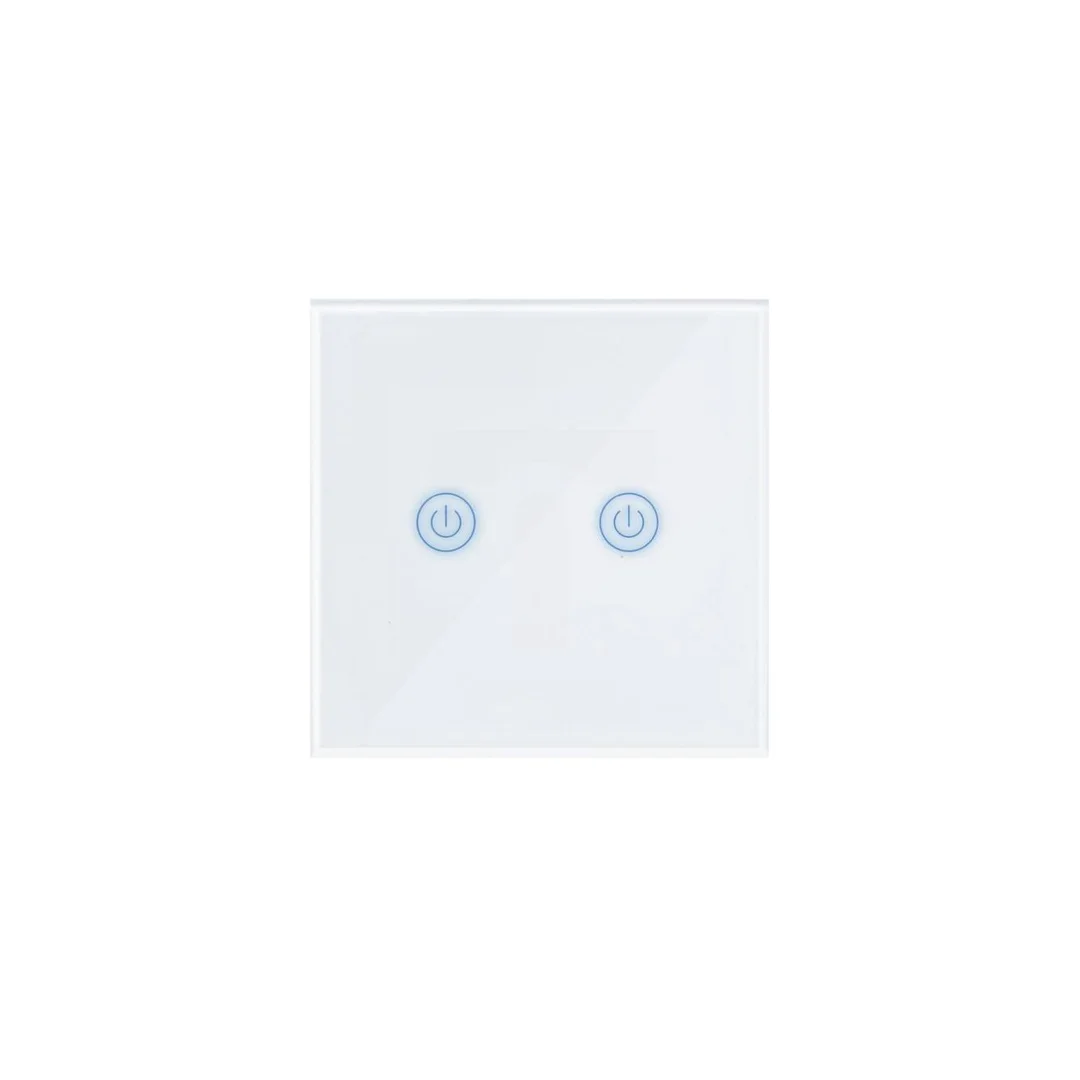 SMART WYŁĄCZNIK ŚWIATŁA ZIGBEE 3.0 podwójny biały ART oem
