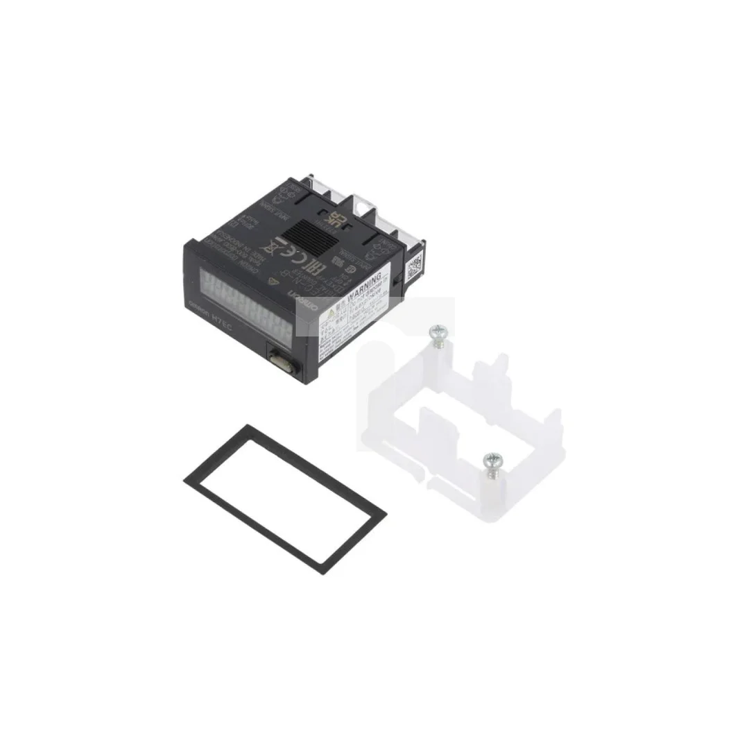 Licznik elektroniczny z wyświetlaczem LCD, wejściem stykowym, montowanty na panel H7EC-N-B
