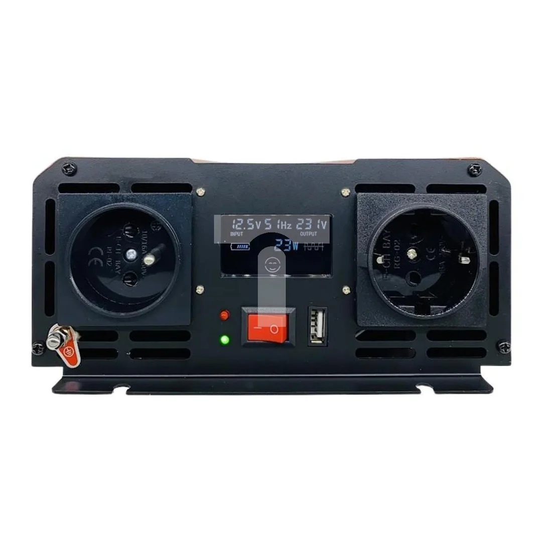 Przetwornica napięcia Maximus PPI-2000 12VDC/230VAC 2000VA/1000W Inerge