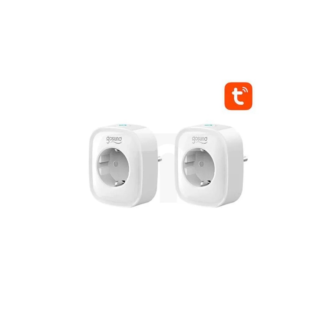 Inteligentne gniazdko WiFi Gosund SP1, 2 sztuki (dwupak), Tuya