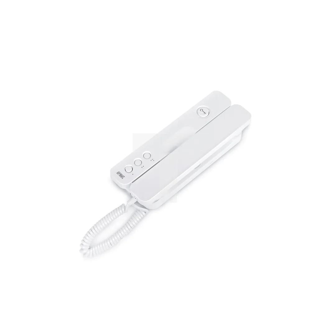 Unifon domofonowy analogowy do instalacji 5 przewodowej (system 4+n) Urmet Signo 1140/1 Biały