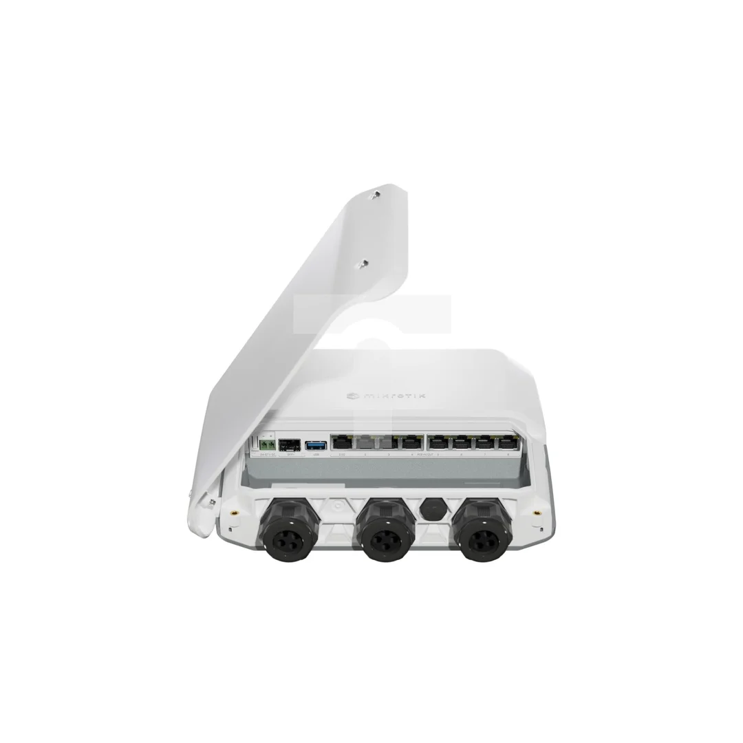 Router 7x RJ45 1000Mb/s PoE, 1x RJ45 2.5Gb/s PoE, 1x SFP+, 1x USB 3.0, IP66 MikroTik RB5009UPr+S+OUT