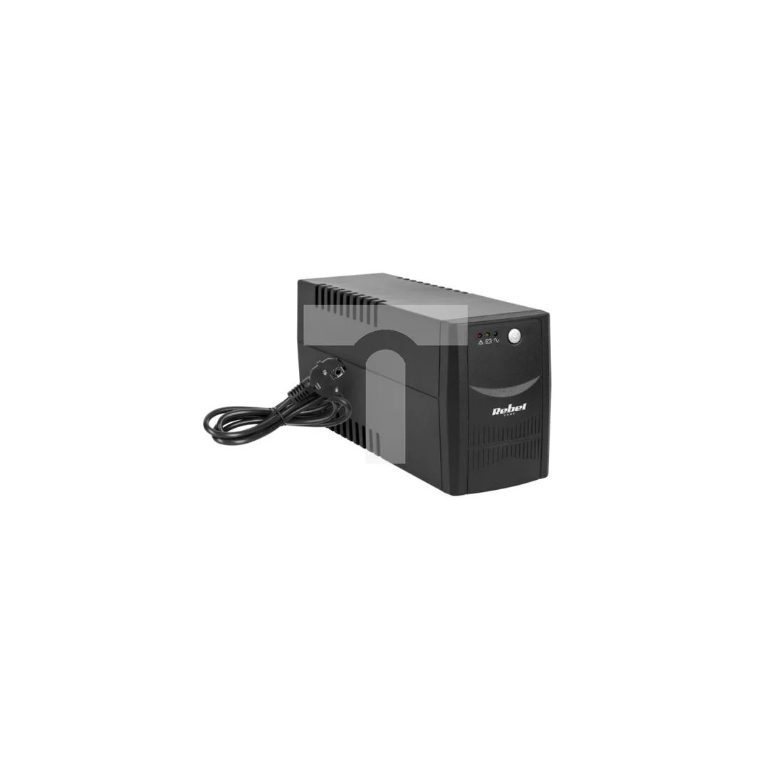 Zasilacz awaryjny UPS REBEL model Micropower 600 ( offline, 600VA / 360W , 230 V , 50Hz )