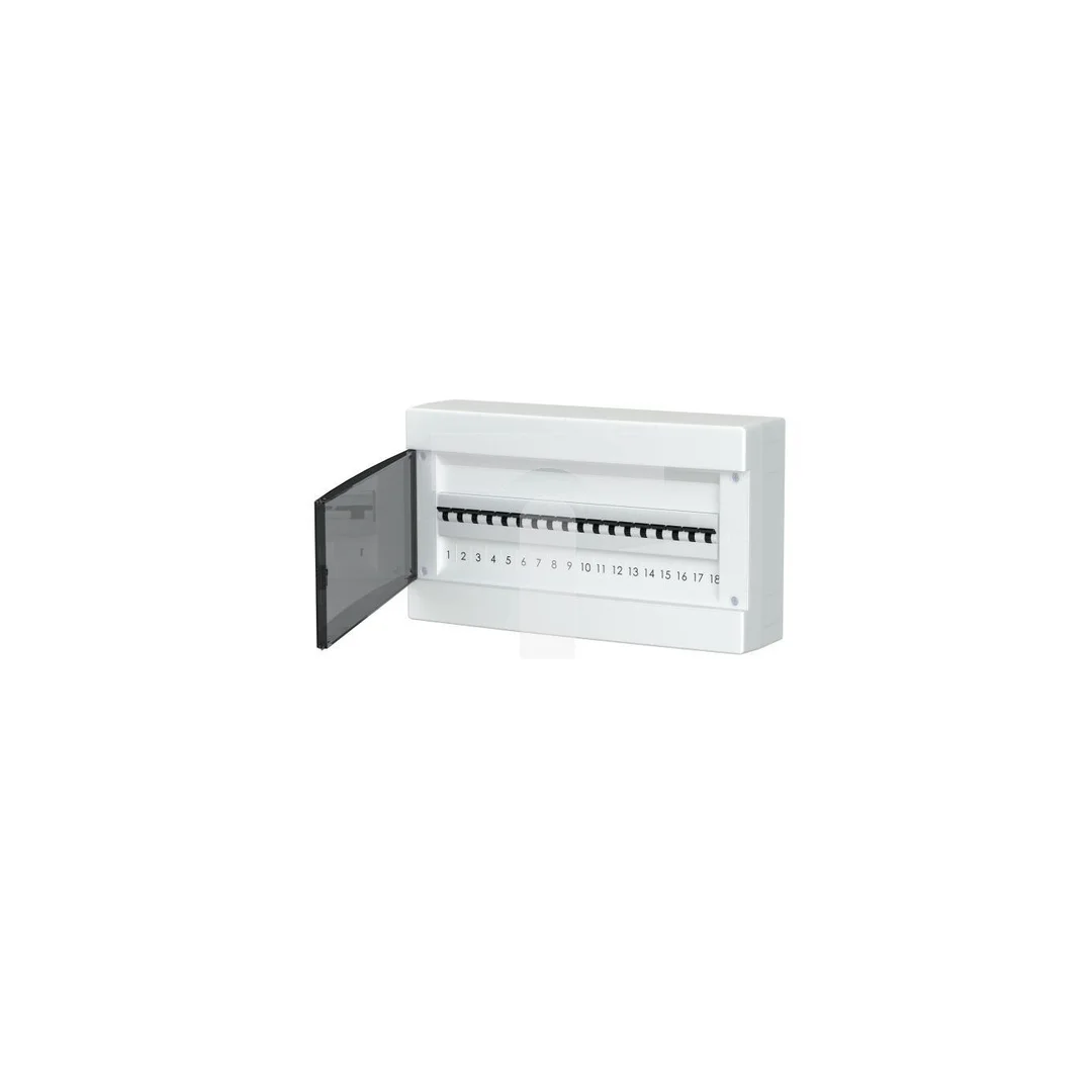 Rozdzielnica modułowa natynkowa plastikowa 1x18 IP40 C.1318-P