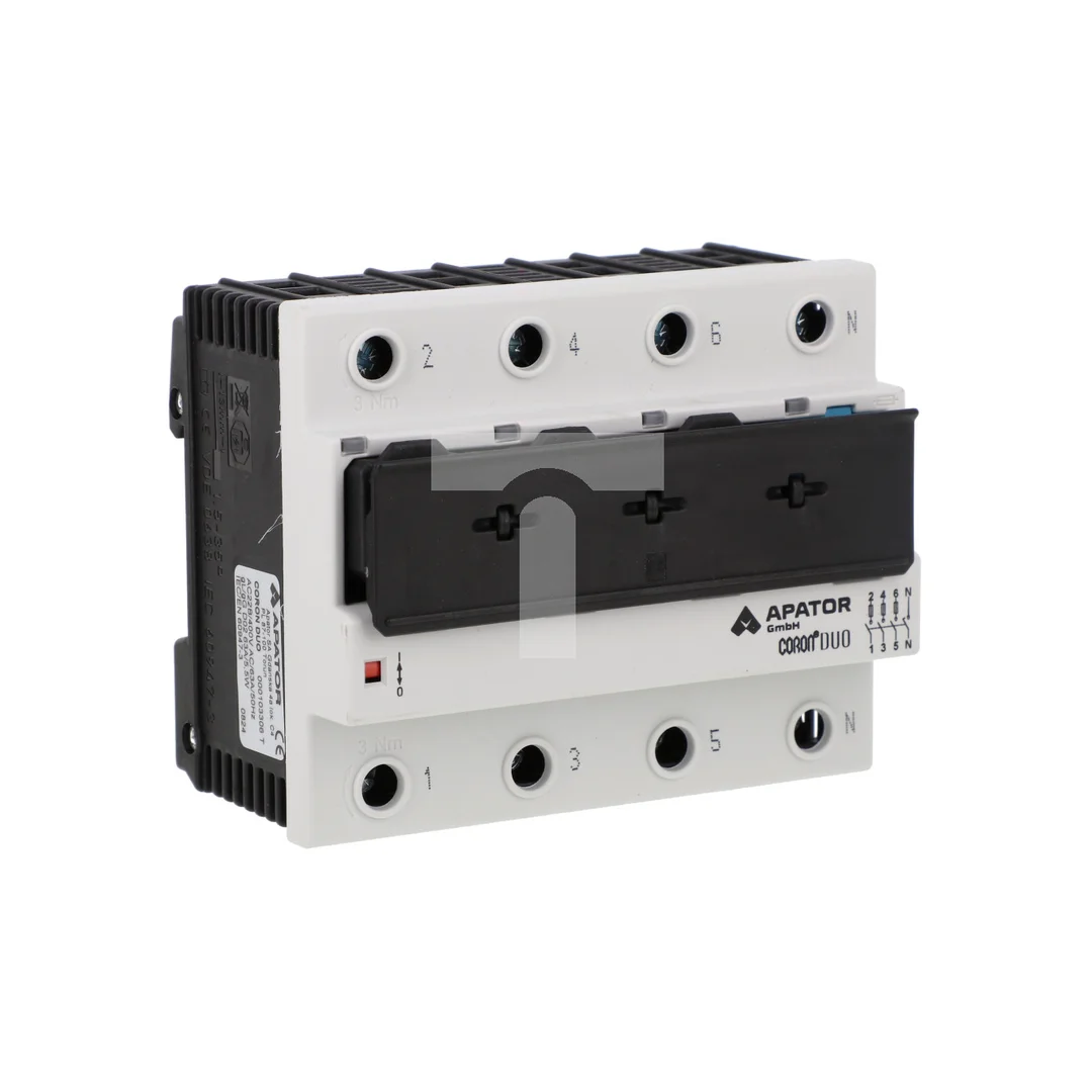 Rozłącznik bezpiecznikowy 3P+N 63A 500V AC CORON DUO 0000103306T