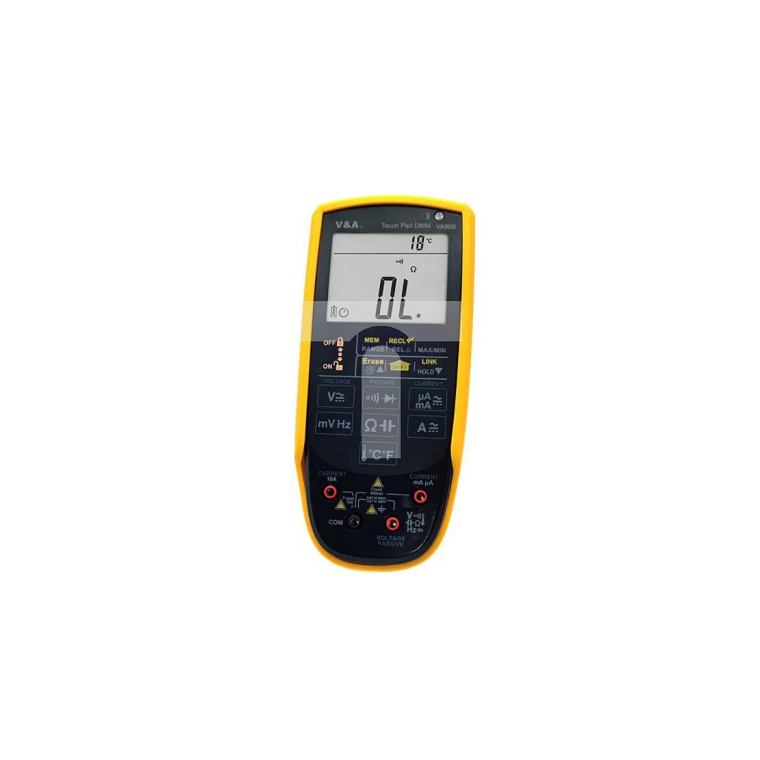 Multimetr z panelem dotykowym funkcja Auto Scan ( SMART) IP67 10A 1kV AC/DC VA90B