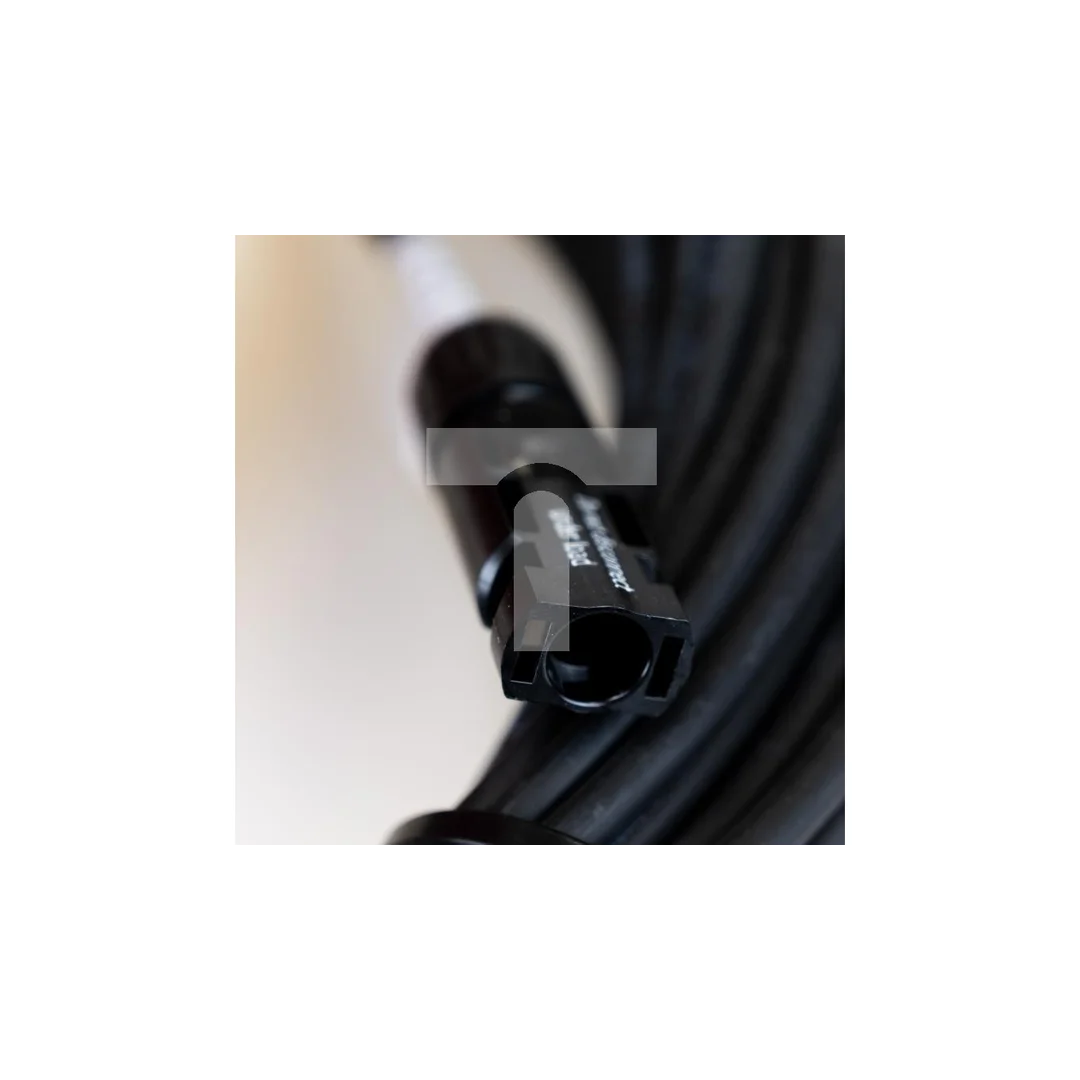Set kabel fotowoltaiczny 4mm2 czerwony i czarny PV ze złączkami MC4 2x15m