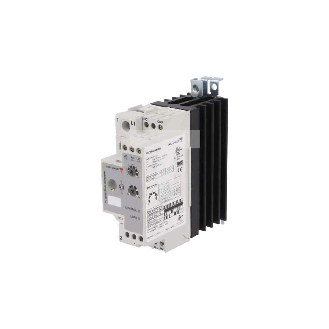 Przekaźnik półprzewodnikowy Uster: 0...5VDC 30A 190...550VAC IP20 RGC1P48V30ED
