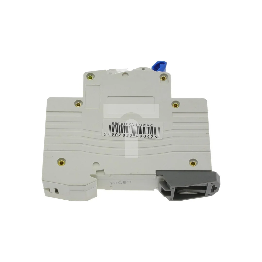 Wyłącznik instalacyjny nadprądowy nadmiarowoprądowy 1P 1M C 63A 6kA 490426 EBS9B