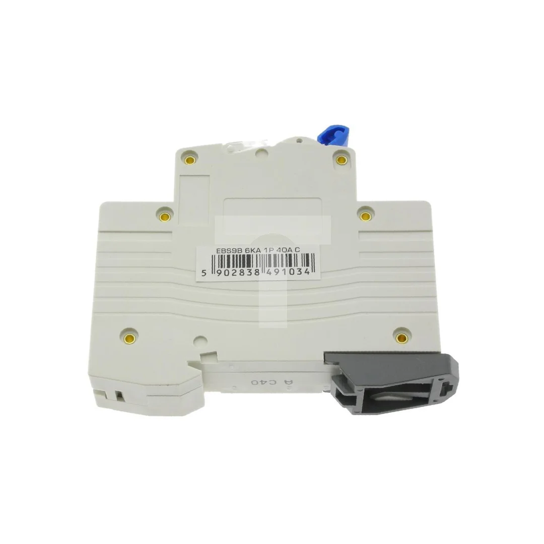 Wyłącznik instalacyjny nadprądowy nadmiarowoprądowy 1P 1M C 40A 6kA 491034 EBS9B