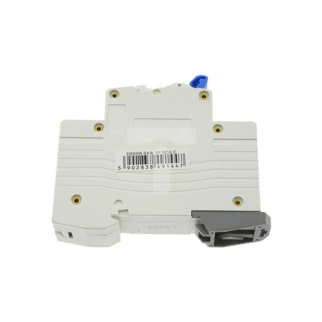 Wyłącznik instalacyjny nadprądowy nadmiarowoprądowy 1P 1M C 50A 6kA 491447 EBS9B