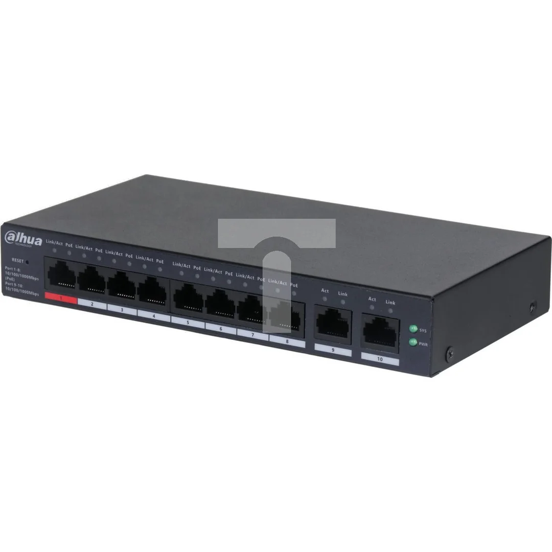 Switch PoE 8-portowy 1Gbps CS4010-8GT-110