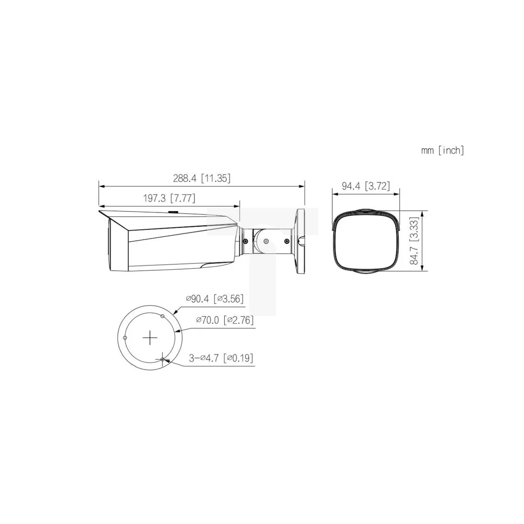 Kamera tubowa IP 5Mpx 2.7...13.5mm IPC-HFW3549T1-ZAS-PV-27135-S5