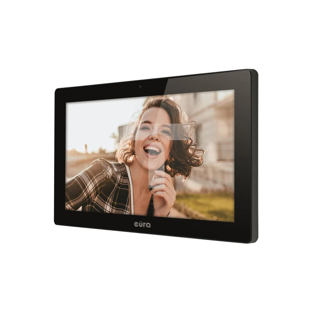 WIDEODOMOFON EURA VDP-86A3 - monitor 10iquot/br czarny TUYA