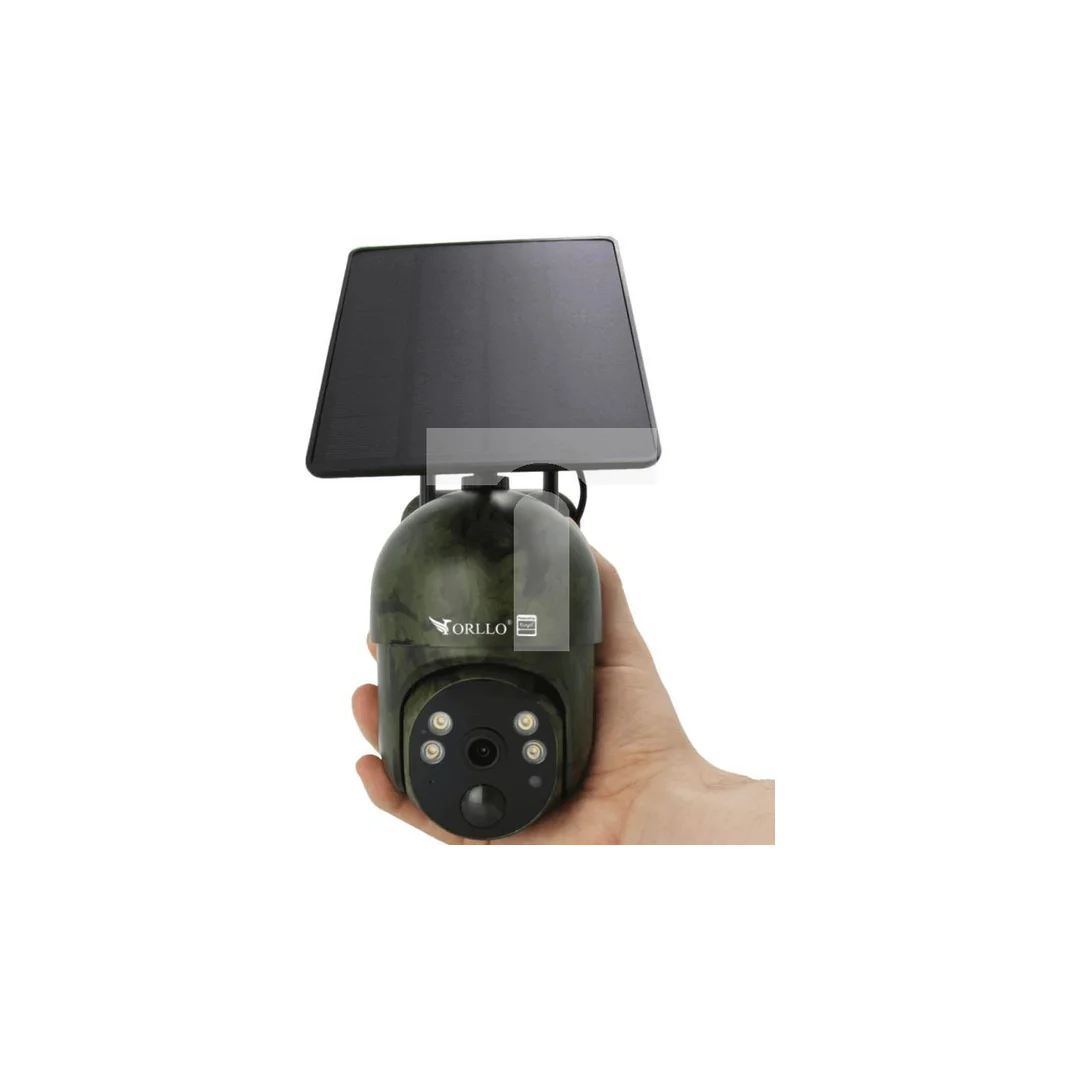 Kamera IP Orllo Bezprzewodowa 4G LTE Obrotowa z Panelem Solarnym ORLLO TZ1 MORO