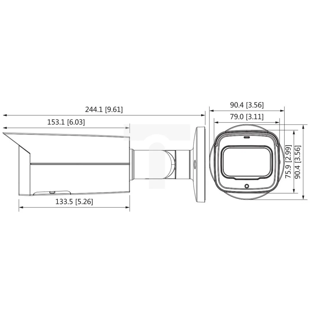Kamera tubowa IP 2Mpx 2.8...12mm IPC-HFW1230T-ZS-2812-S5