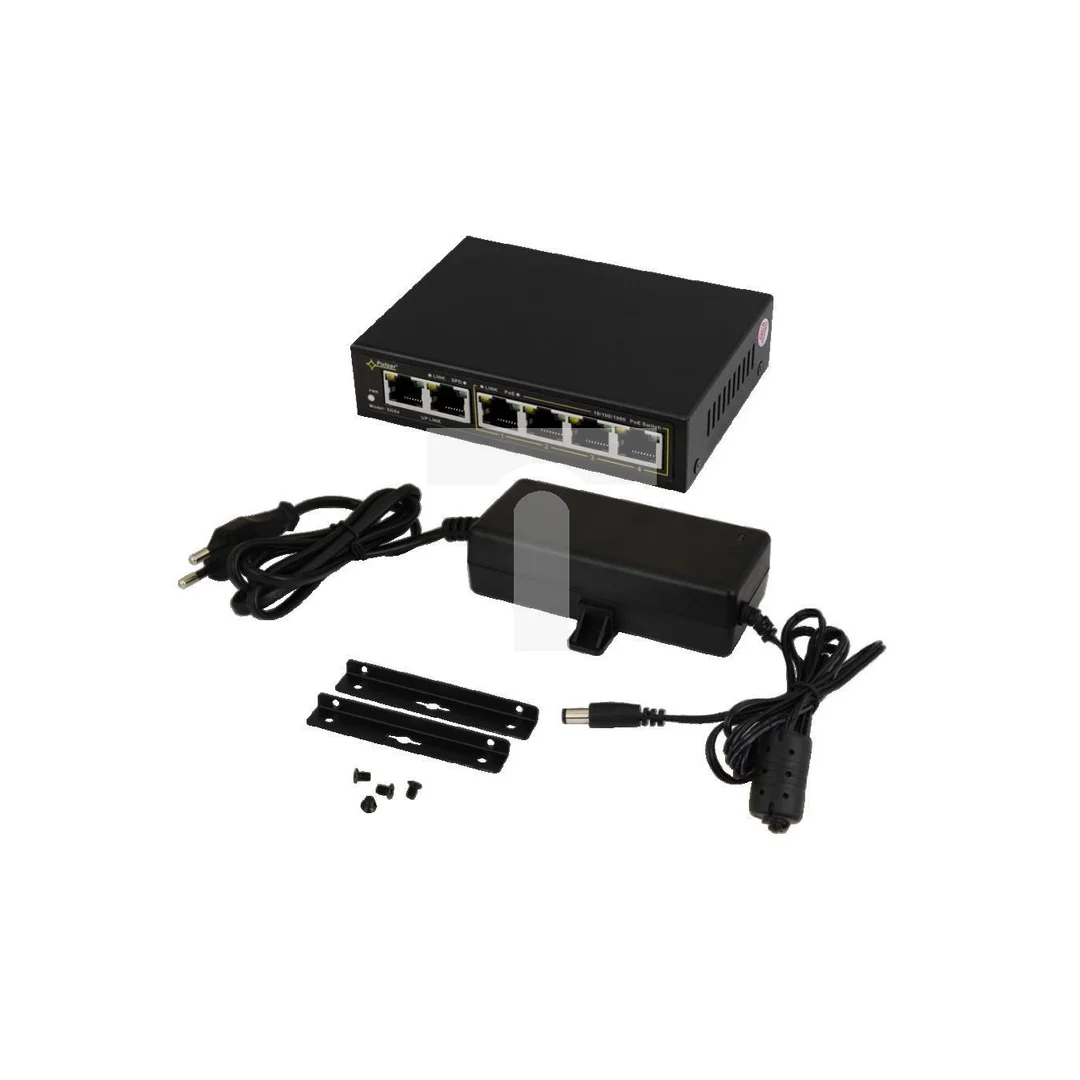 Switch Gigabit POE 4+2 Pulsar SG64