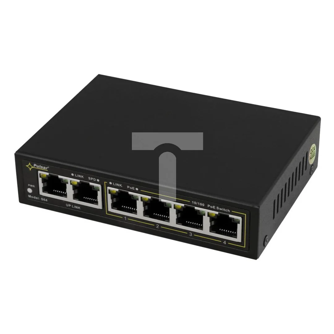 Switch POE 4+2 Pulsar S64