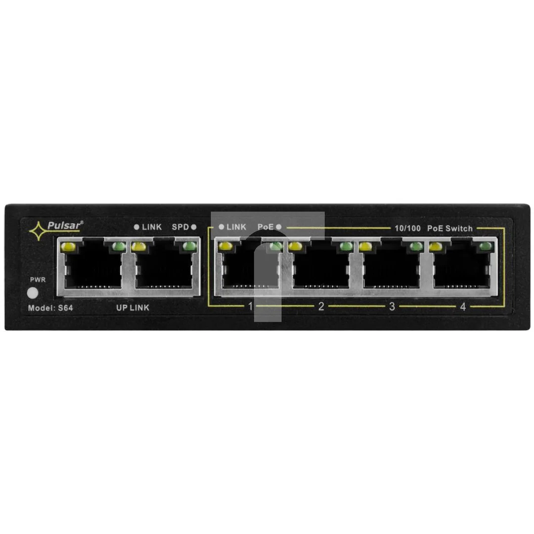 Switch POE 4+2 Pulsar S64