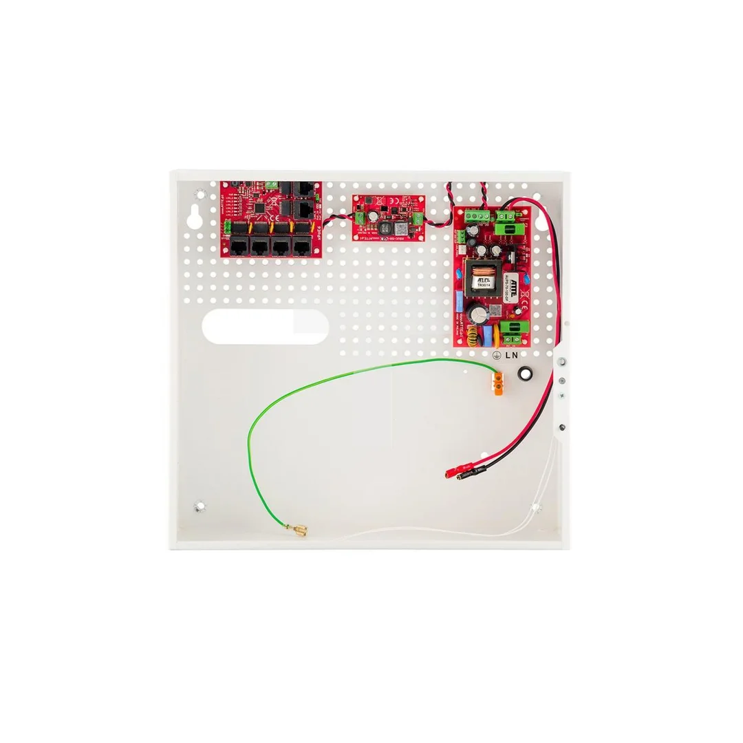 Switch POE 5-PORTOWY z zasilaniem buforowym ATTE IPUPS-5-11-F