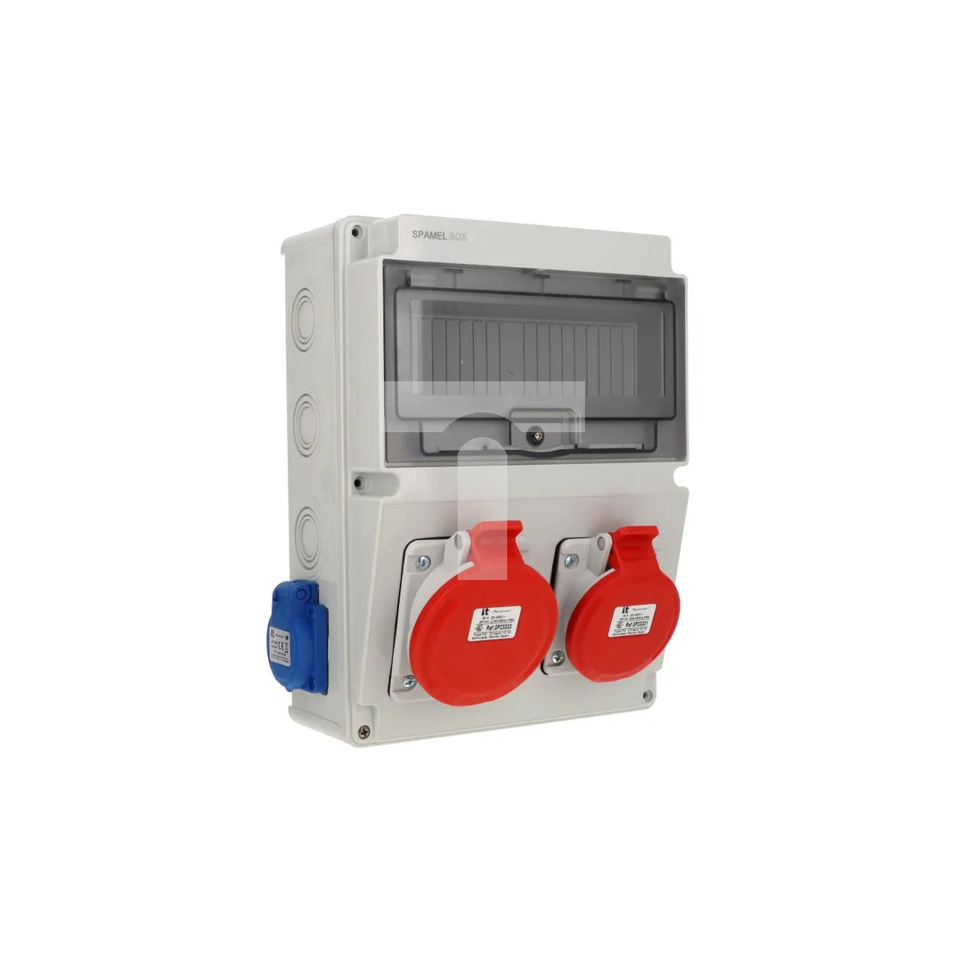 Rozdzielnica 5x32A 5x16A 2x3x16A INA=32A IP54 SB-103505-S0060-54