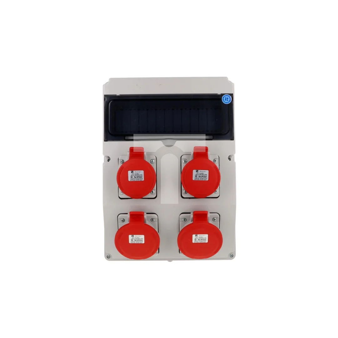 Rozdzielnica 2x5x32A 2x5x16A INA=32A IP54 SB-129206-S0030-54