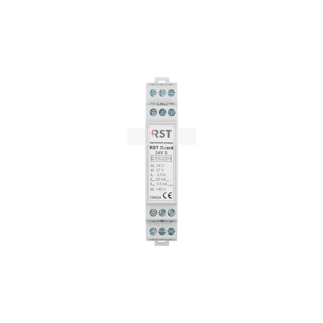 Ogranicznik przepięć do ochrony systemów sterowania i kontrolno-pomiarowych, RST Guard 24V HF 101 024