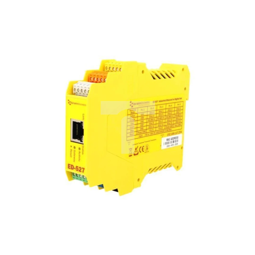 Bramka Modbus, liczba portów: 1, 5÷30VDC, na szynę DIN, Ethernet ED-527