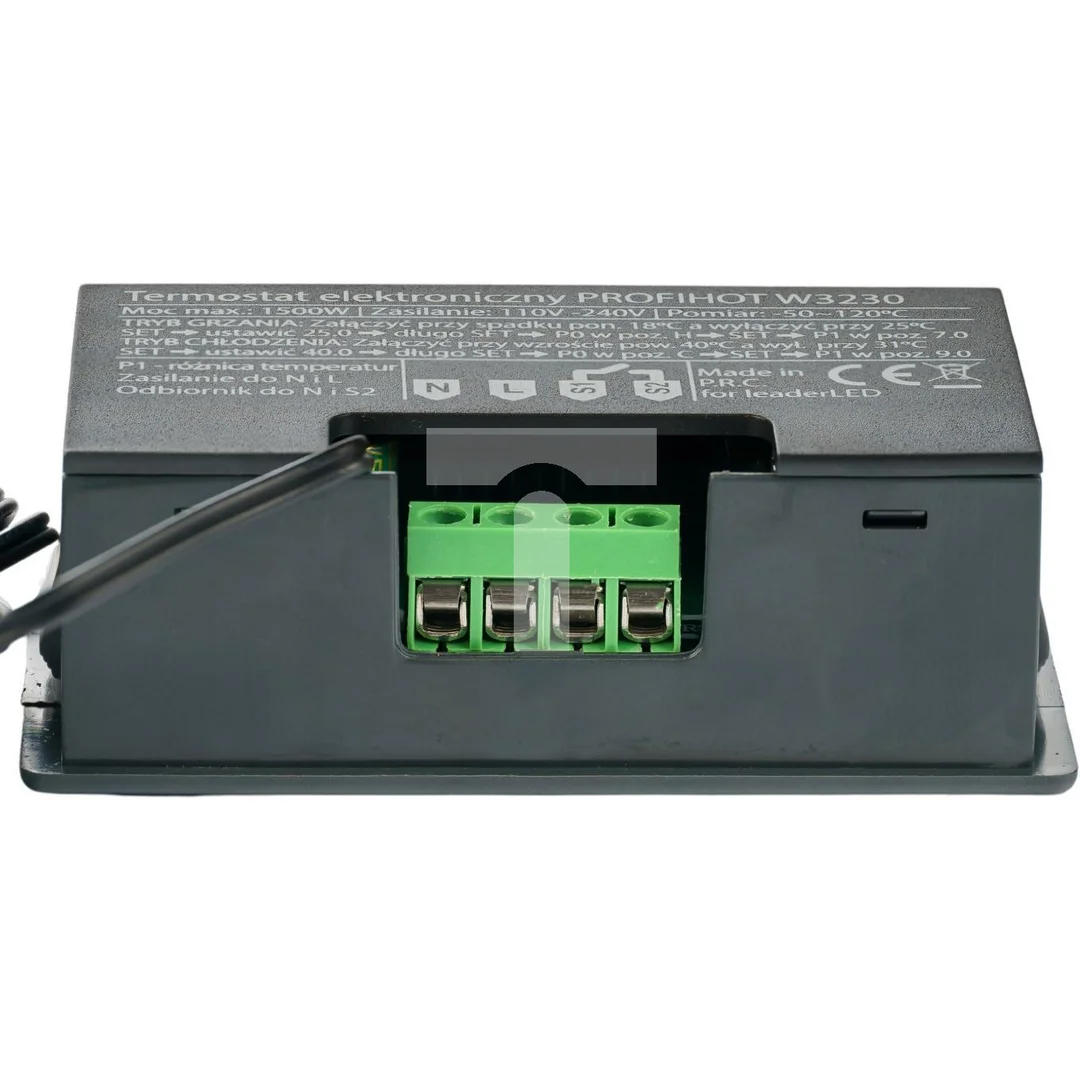 Termostat elektroniczny cyfrowy 1500W modułowy W3230