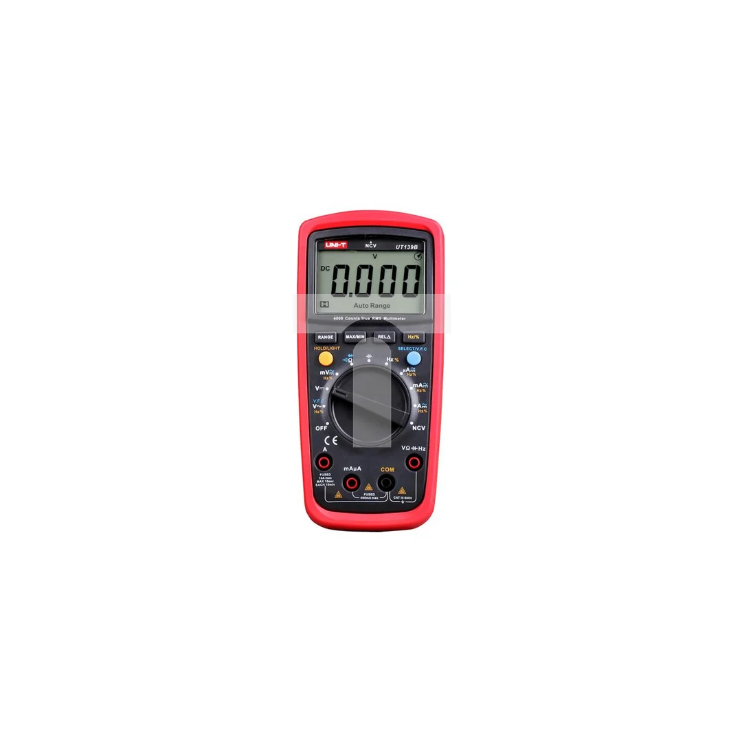 Miernik uniwersalny z pomiarem True RMS multimetr cyfrowy z wyświetlaczem LCD UNI-T UT139B