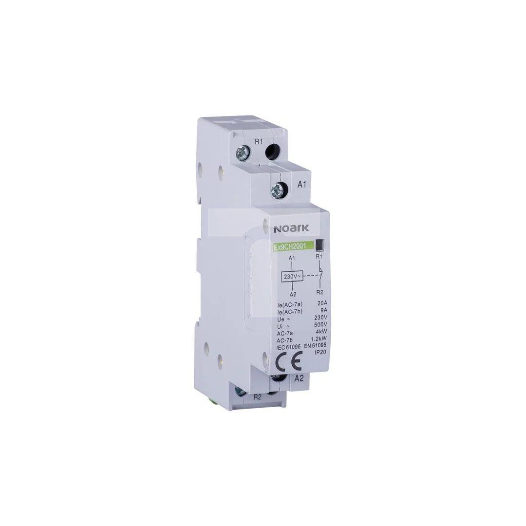 Stycznik modułowy 20A 220/230V 1NC + 1NO Ex9CH20