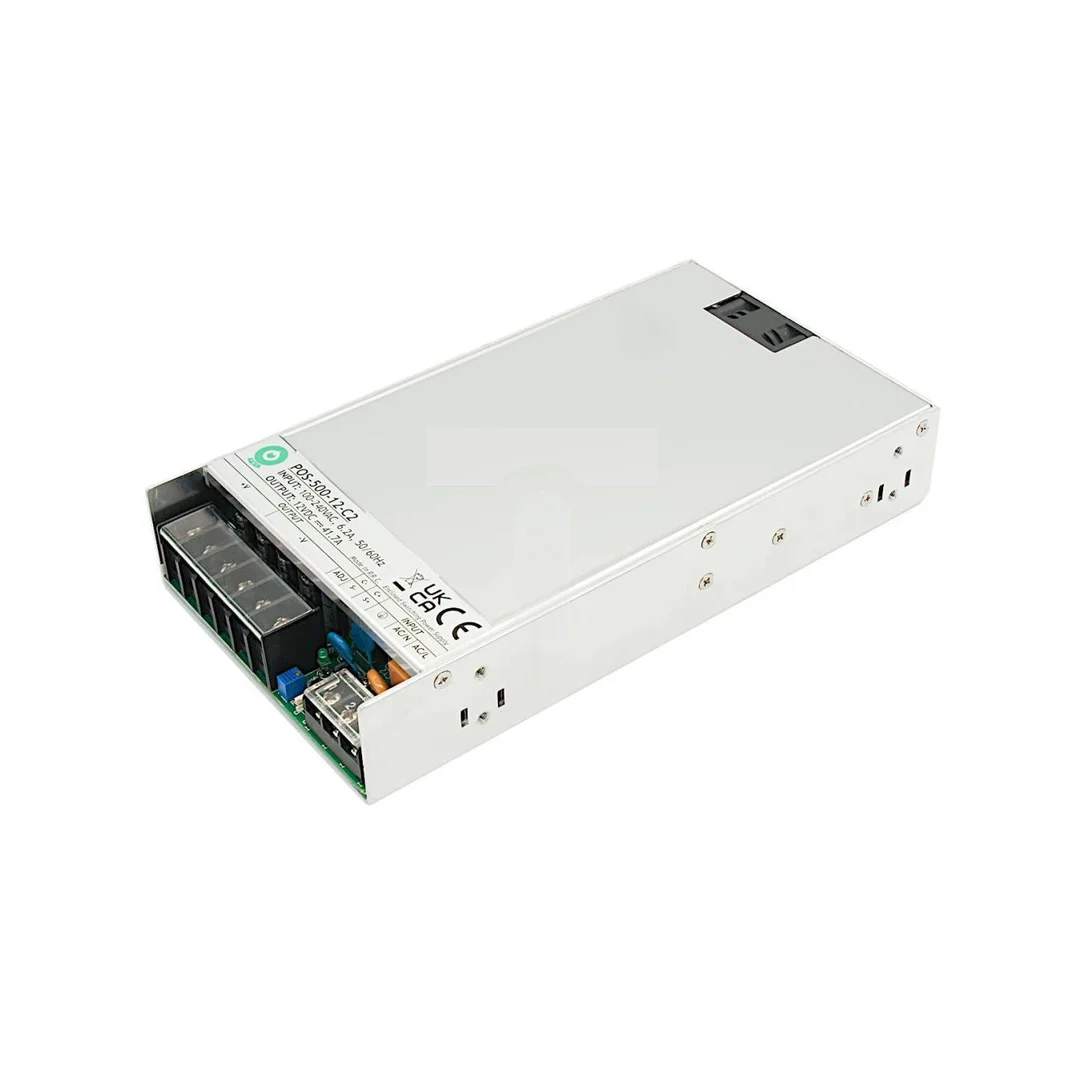 Zasilacz modułowy 12V 41.7A 500W PFC niski seria POS POS-500-12-C2