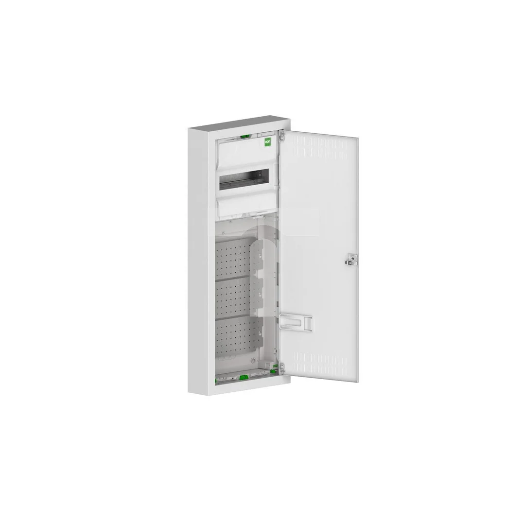 Rozdzielnica modułowa MSF TWIN RN 1x12 (N+PE) + 3X12 natynkowa multimedialna IP30 2015-10