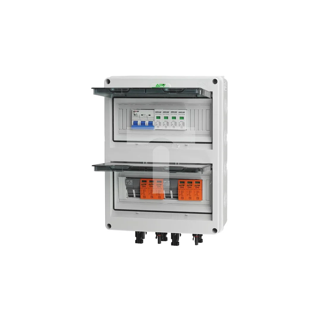 Rozdzielnica PV 1000V DC/AC 2-stringi, 2-rzędowa APV-RPV-2-24