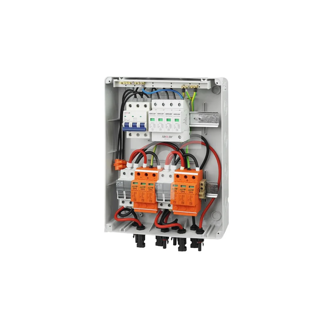 Rozdzielnica PV 1000V DC/AC 2-stringi, 2-rzędowa APV-RPV-2-24