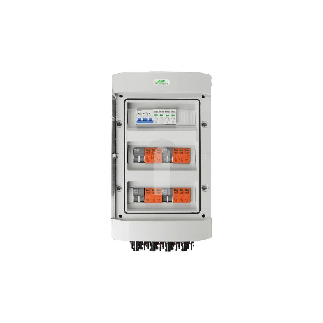 Rozdzielnica PV 1000V DC/AC 4-stringi, 3-rzędowa APV-RPV-4-36