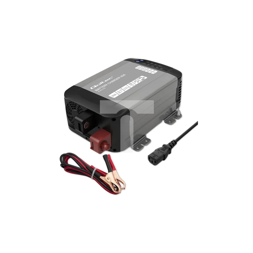 Inteligentna profesjonalna ładowarka Monolith do akumulatorów LiFePO4 AGM GEL SLA 30A 12V