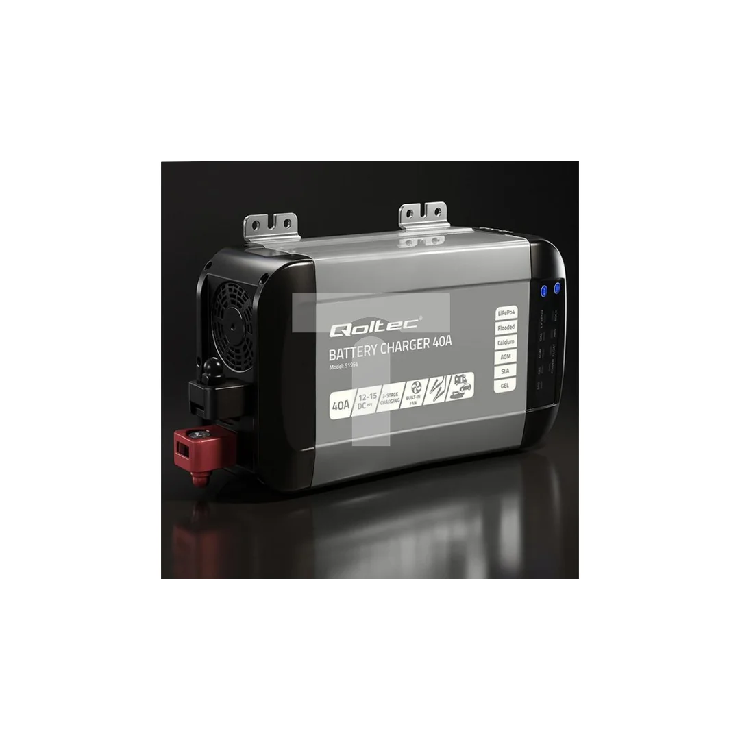 Inteligentna profesjonalna ładowarka Monolith do akumulatorów LiFePO4 AGM GEL SLA 40A 12V