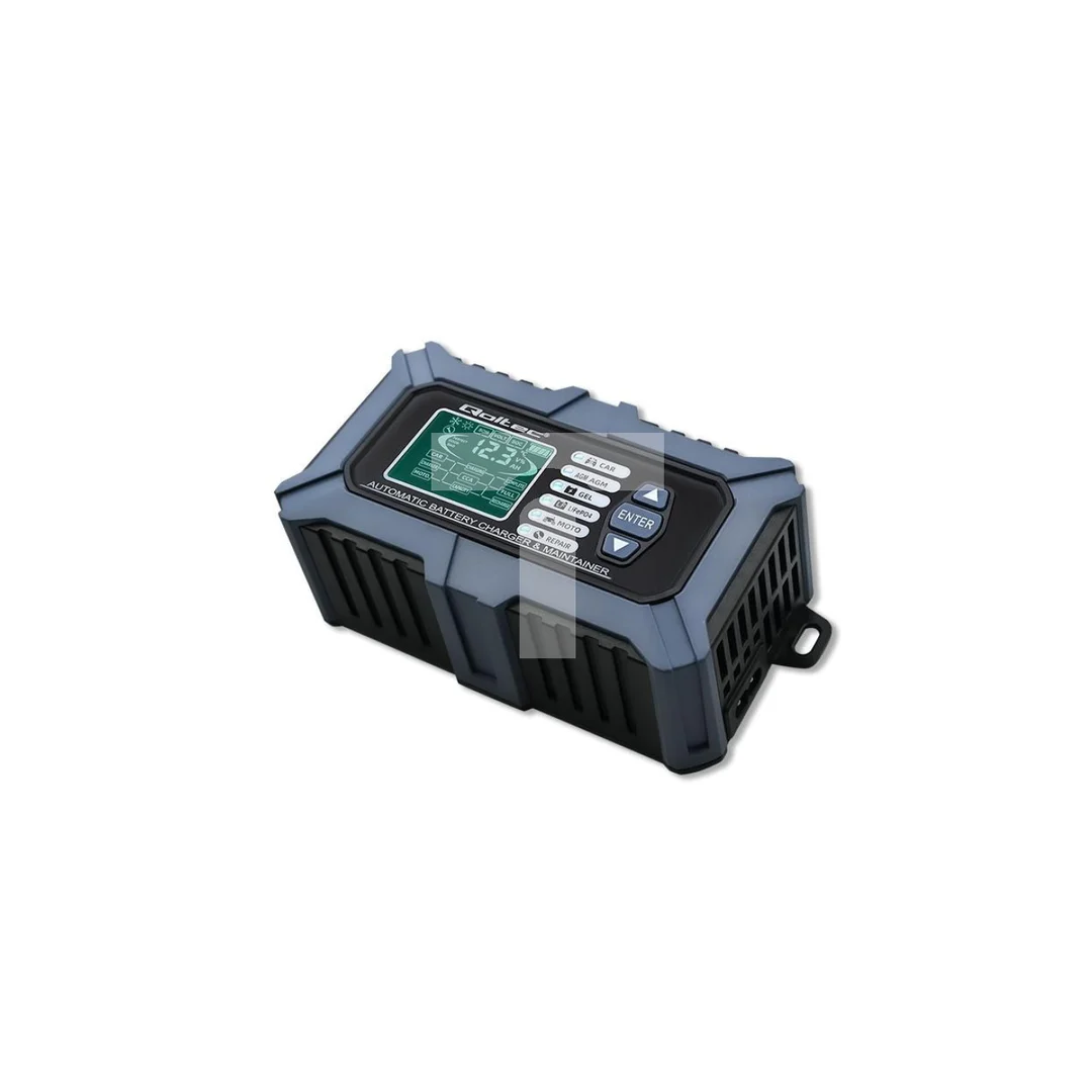 Ładowarka z testerem baterii i funkcją naprawy 12V 6A LCD do AGM LiFePO4 GEL