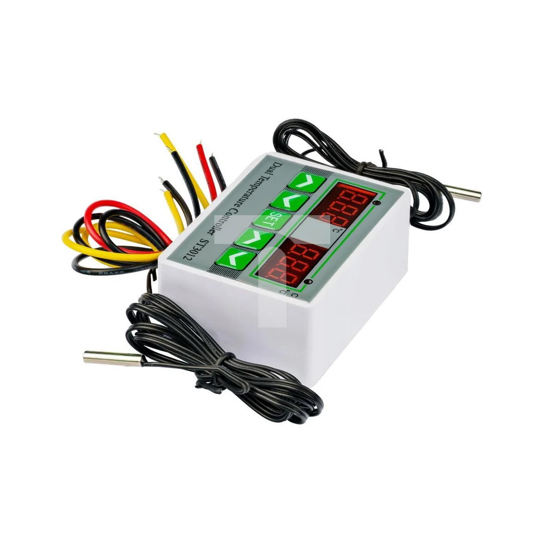 Termostat elektroniczny regulator temperatury sterownik 2w1 1500W 230V