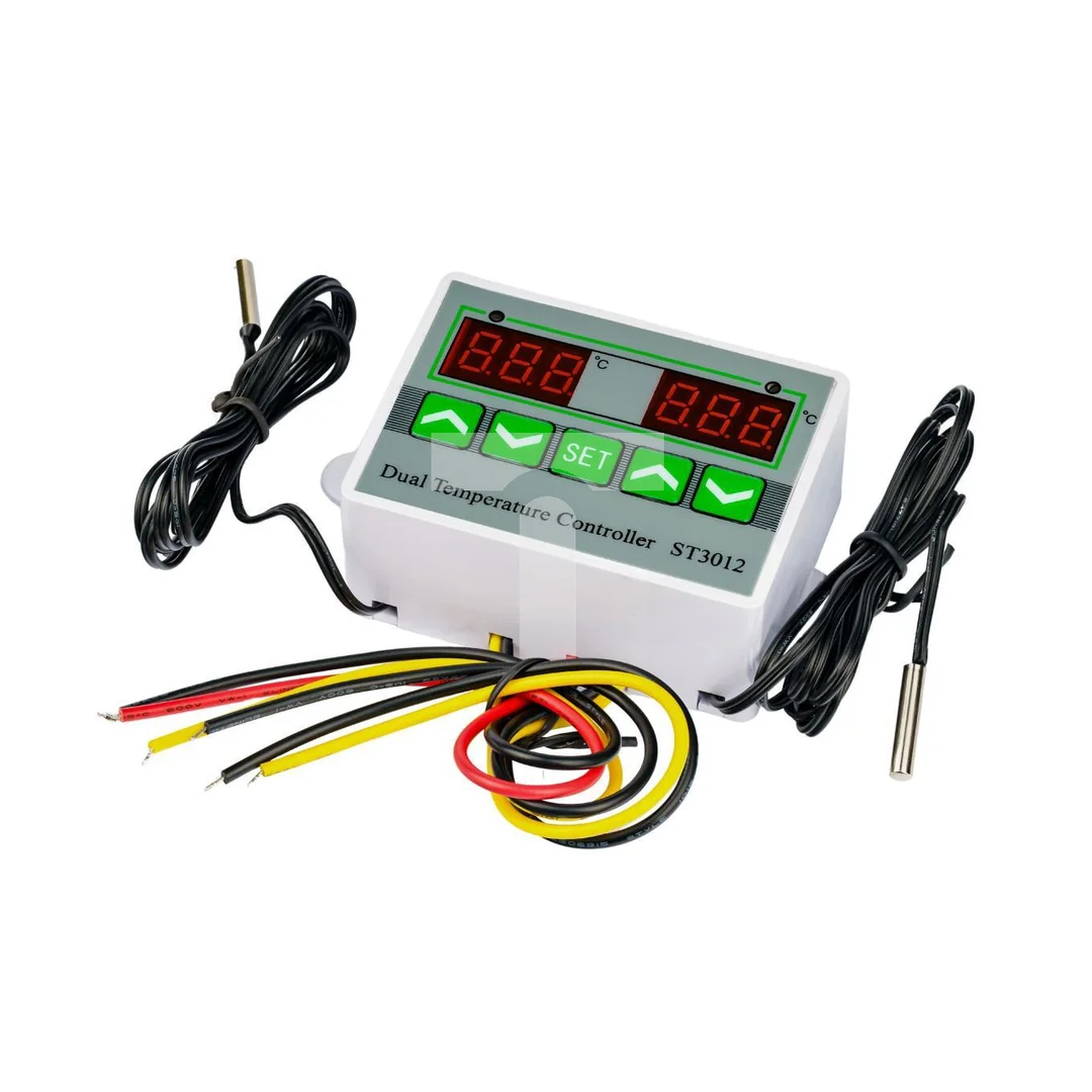 Termostat elektroniczny regulator temperatury sterownik 2w1 1500W 230V