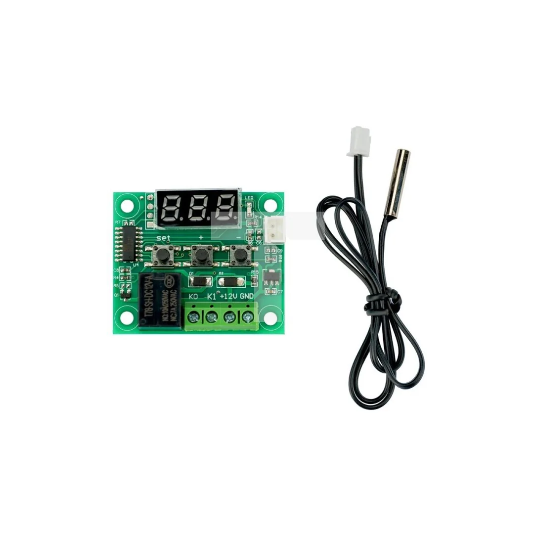 Termostat elektroniczny regulator temperatury sterownik cyfrowy 12V / 230V