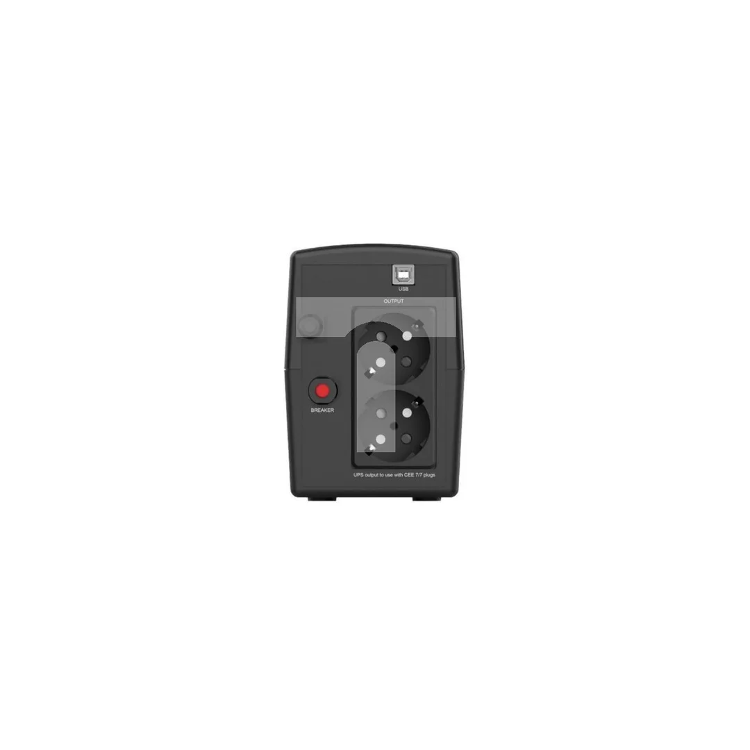 Zasilacz awaryjny UPS X1+ 500VA, 300W 2x FR/Schuko 66105