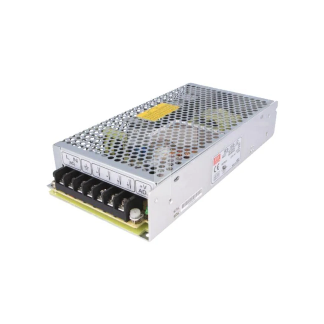 Zasilacz impulsowy, do wbudowania,modułowy, 150W, 12VDC, 12,5A RS-150-12